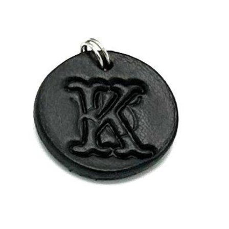 Handmade pendant from swedish quality leather