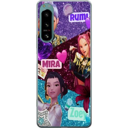 Yhteensopiva Puhelinkuori Sony Sony Xperia 5 IV Borussia Dortmundin BVB 09-emblema keltainen ja musta graafinen suunnittelu jalkapallofaneille ja urhe