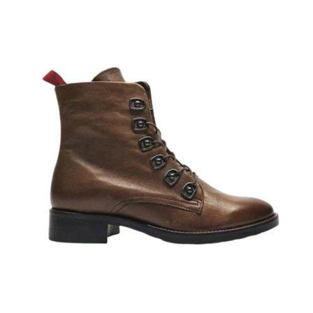 Mjus, Boots m 57202 Bruin, Dames, Maat:39 EU,leer