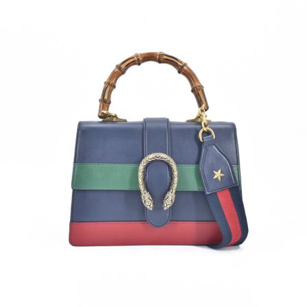 Gucci Vintage, Handbags Blauw, Dames, Maat:ONE Size