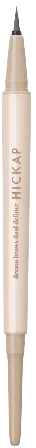 Hickap Dream Brows Dual Definer Ögonbryn Unisex Brun 3ML