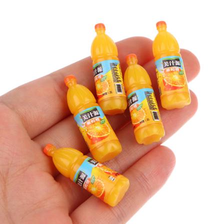 5st 1:12 Dollhouse Miniatyr Fruktdrinkar Modell Kökstillbehör