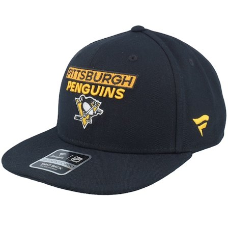 Fanatics - Negro snapback Gorra - Pittsburgh Penguins Authentic Pro Rink Prime Black Snapback @ Hatstore