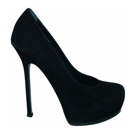 Yves Saint Laurent Vintage Pre-owned Pumps , Zwart , Dames , Maat: 39 EU