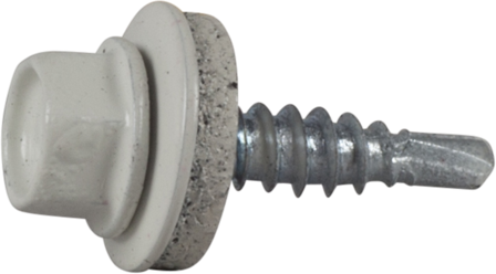 ESSVE 64953 Farmerskrue 4,8 x 20 mm, borspiss, 250-pakning RR20 (Hvit), Innfesting