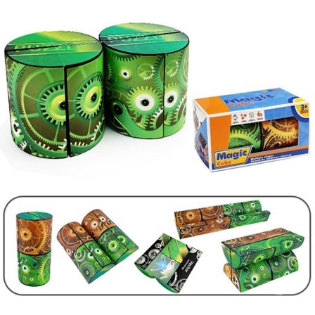 Fidget 3D Magic Cube Transformert Puslespill - Mekanisk