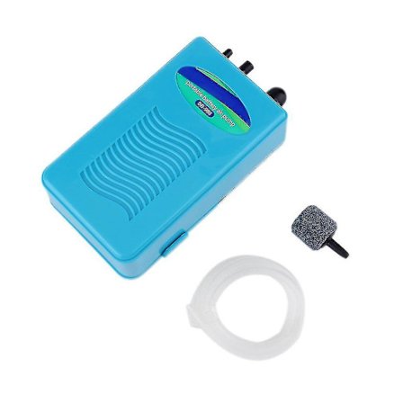 Vandfast Bærbar Tørbatteri Fiskeakvarieluftpumpe