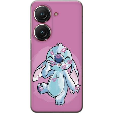 Asus Zenfone 9 Gjennomsiktig deksel Stitch Puss