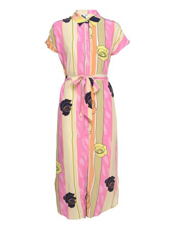 Objlillie S/S Shirt Dress 121 Patterned Object