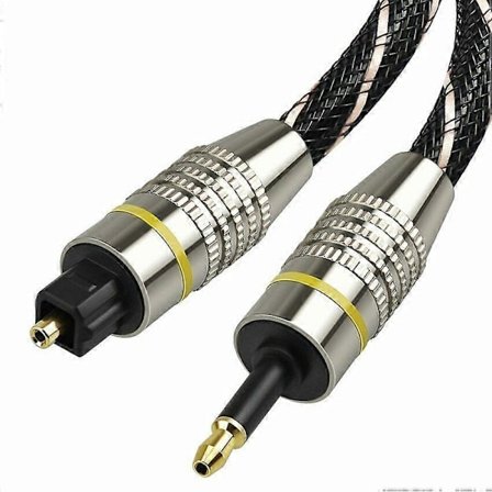 Digital lyd Toslink til Mini Toslink-kabel 3,5 mm SPDIF optisk kabel 5M
