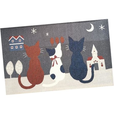 Tegneserie Dørmatte Gulvmatte Inngangsmatte Tegneserie Matte Dekorativ Matte Sklisikre Dørmatter Katt Tegneserie Gulvmatte Utendørs