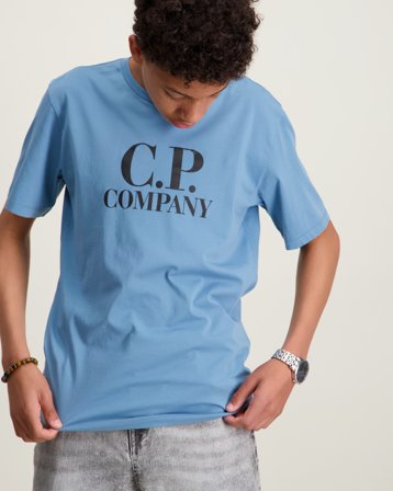C.P. Company T-SHIRT SHORT SLEEVE Blå T-shirts Dreng - Kids Brand Store