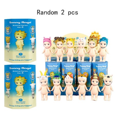 Hot Sell Original Sonny Ange Djurstativ Blind Box Slumpmässig Anime Figurer Överraskning Dockor Leksak Barn Födelsedag Mysterium Gåvor Partihandel