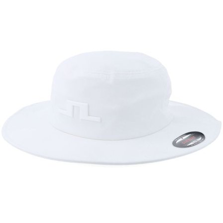J.Lindeberg - Vit bucket Hatt - Tour Hat White Bucket @ Hatstore