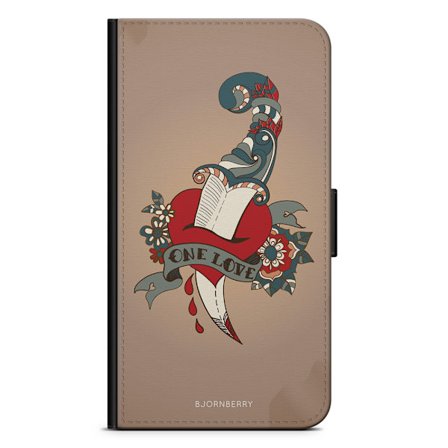 Bjornberry Plånboksfodral Nokia 7 Plus - One Love