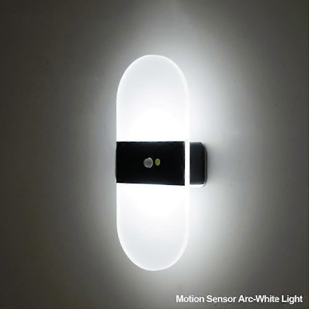 USB Ladattavat Seinävalaisimet Koti Sisätiloihin Liiketunnistin Valaistus Makuuhuone Yöpöytä Lamppu Käytävä Porraskäytävä Sisustus Valaisimet 