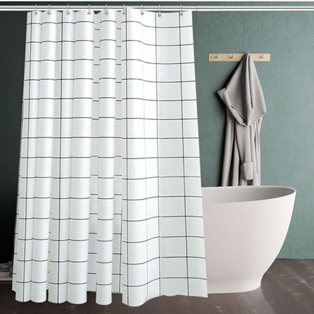 Duschdraperi, badrum duschdraperi, badrum vattentät gardin