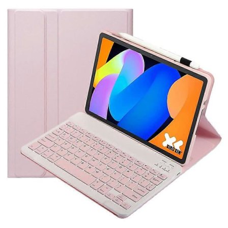 AM31 Kompatibel for Lenovo Idea Tab Nettbrett TB336ZU / TB336FU Lærveske Bluetooth-kompatibelt Tastatur