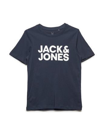 Jjecorp Logo Tee Ss Crew Neck Noos Jr T-shirt Blå Jack & J S