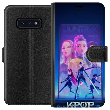 Yhteensopiva Lompakkokotelo Samsung Galaxy S10e KPop Demon Hunters 2 HuntrX Girls motiivi, jossa futuristinen tyyli ja asenne