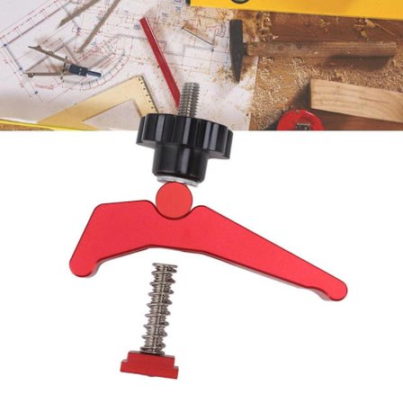 Håll ner klämma T-spår snabbverkande aluminiumlegering röd 273g