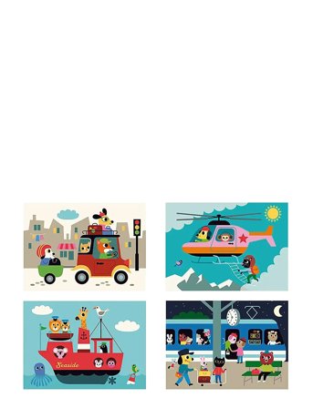 Vilac | Agamographic Puzzle 20 Pcs - Transport | ONE SIZE