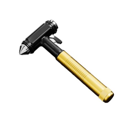 Bilsäkerhetshammare, Automotive Safety Escape Hammer med fönsterkross och säkerhetsbältesskärare, flyktverktyg för bil