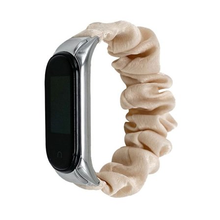 Kompatibel med Xiaomi Mi Band 8 Smart Armband Scrunchie Elastiskt Armband Nylon Ersättningsarmband Sportarmband