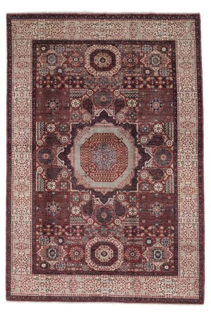 Medalionowy Mamluk Dywan 183X271 Wełna