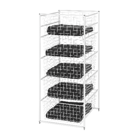 Elfa 104510 Koripaketti K1040 x L450 x S535 mm, valkoinen, Vaatekaapit