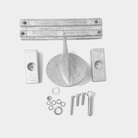 Anodsats, Mercury / Mariner, Aluminium