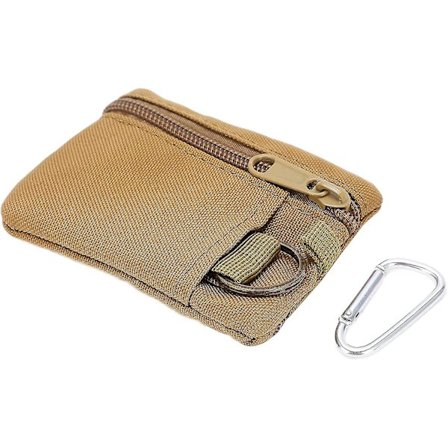 Lille Molle-Taske, Udendørs Mini Edc Molle Tegnebog, Bærbar Mini Nøglekort Etui Med Karabinhage