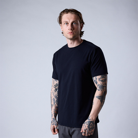 CLN ATHLETICS Bamboo T-shirt Marinblå