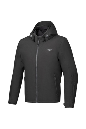 Motorradjacke Ixon Slimmy Kurz Schwarz XL Kurz