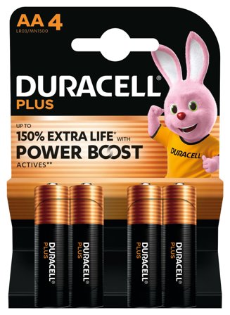 Duracell Plus Single-Use Battery Aa
