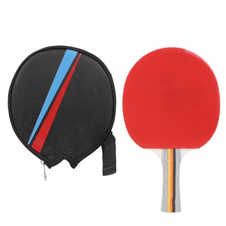 Pitkävartinen pöytätenniskmaila harjoitteluun, kilpailuihin ja urheiluun säilytyspussilla