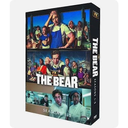 The Bear Säsong 1-3 DVD TV-serie 9-Disc Ny Box Set engelsk version