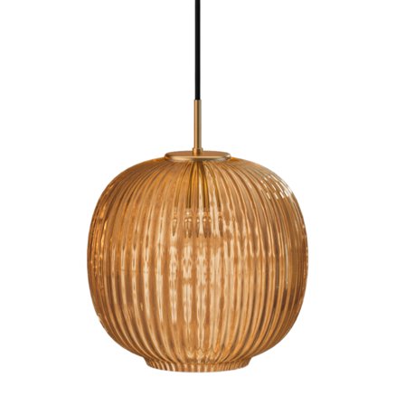 Edgeform Vibra loftlampe 26 cm, amber | KitchenOne