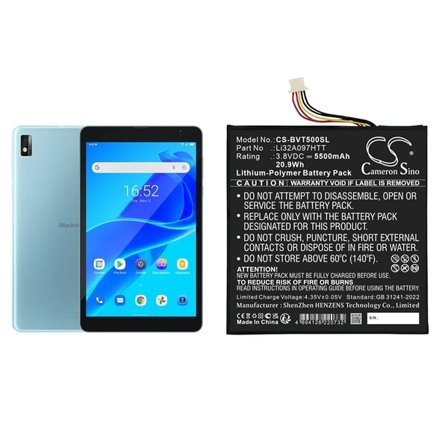 Batteri til tablet til Blackview 3210099, Tab 5, Tab 6