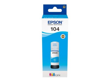 EPSON EcoTank bläckflaska 104 C13T00P240, 70 ml, cyan - Lyreco - Toner och bläck - Bläckpatroner - Bläckpatroner Epson
