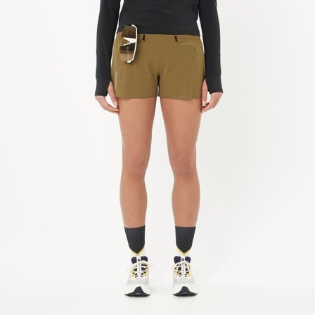 Salomon - Shorts Damen Sense Aero 3" - Brilliant Olive