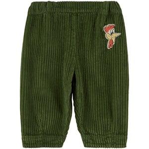 Kids - Bobo Choses Dark green Mr. O'clock Corduroy Pants 12-18 Months - Bottoms - 12-18 months - Green