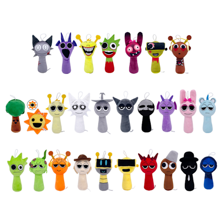 Jud - Ny for 2025 Sprunki Plysj Rytmlåda Plysjdukke