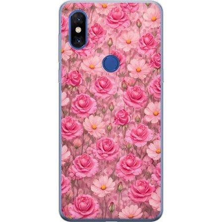 Kompatibel Mobilcover til Xiaomi Mi Mix 3 Petal Reverie Blush Rose