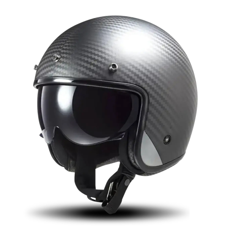 Avokypärä LS2 OF601 Bob II Carbon Matta musta L