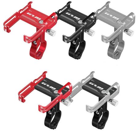 Sykkel Motorsykkel Telefonholder Sykkeltelefonfeste Universal Justerbar rød