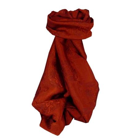 Vietnamilainen silkkihuivi Käännettävä Hoi-An Vung-Tau Ruby by Pashmina & Silk