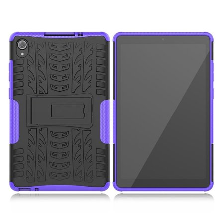 Lenovo Tab M8 TPU-hybridfodral i däckstil - Lila