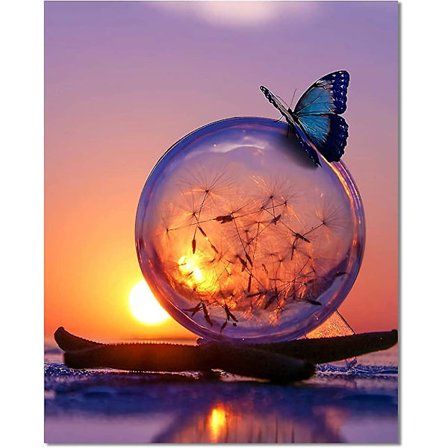 Diamond painting (35cmx45cm). 5d diamond painting full för Heilwiy vuxna gåva