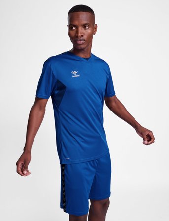 Hummel Hmlauthentic Pl Jersey S/S - Blue - S